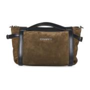 Bruine Suède Schoudertas Dsquared2 , Brown , Dames