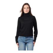 Zwarte coltrui Guess , Black , Dames