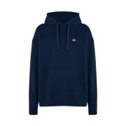 Stijlvolle Sweatshirt voor een Trendy Look Tommy Jeans , Blue , Heren