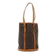 Pre-owned Canvas louis-vuitton-bags Louis Vuitton Vintage , Brown , Da...