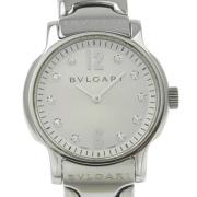 Pre-owned Stainless Steel watches Bvlgari Vintage , Gray , Dames