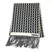 Pre-owned Fabric scarves Valentino Vintage , Black , Dames