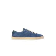 Denim Sneakers Exton , Blue , Heren