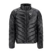 Gewatteerd Donsjack met Eendenveren Montura , Black , Heren