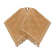 Poncho Frine Max Mara , Brown , Dames