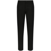 Zwarte Stijlvolle Broek Dolce & Gabbana , Black , Heren