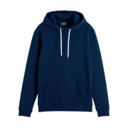 Kern Logo Hoodie voor Mannen Scotch & Soda , Blue , Heren