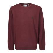 Trui met geborduurd logo Carhartt Wip , Red , Heren