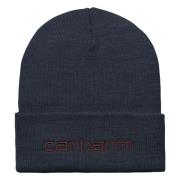 Script Beanie Wollen Muts Carhartt Wip , Blue , Unisex