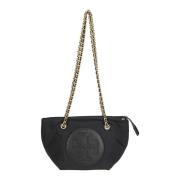 Stijlvolle Crossbody Kettingtas Tory Burch , Black , Dames