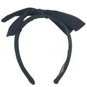 Pre-owned Fabric hair-accessories Chanel Vintage , Black , Dames