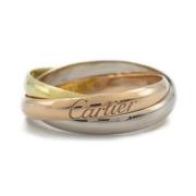 Pre-owned Yellow Gold rings Cartier Vintage , Yellow , Dames