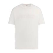 Heren Alphy Korte Mouw T-Shirt Guess , White , Heren