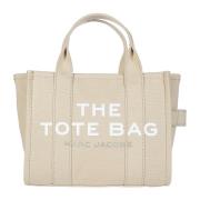 Stoffen Shopper Tas Marc Jacobs , Beige , Dames