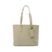 Pre-owned Leather louis-vuitton-bags Louis Vuitton Vintage , Beige , D...