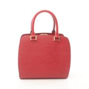 Pre-owned Leather louis-vuitton-bags Louis Vuitton Vintage , Red , Dam...