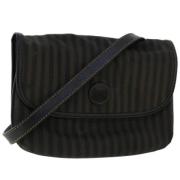 Pre-owned Canvas fendi-bags Fendi Vintage , Black , Dames