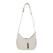 Stijlvolle Schoudertas Goccia Stijl Furla , White , Dames