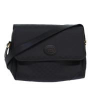 Pre-owned Leather gucci-bags Gucci Vintage , Black , Dames