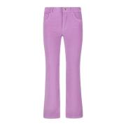 Geknipte katoenen broek voor vrouwen Re-Hash , Purple , Dames