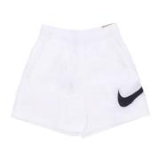 Hoogbouw Geweven Sportkleding Essentials Shorts Nike , White , Dames