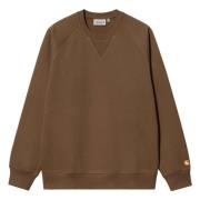 Chase Sweat Hoodie Carhartt Wip , Brown , Heren