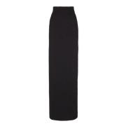 Zwarte lange rok Cortana , Black , Dames