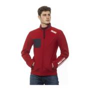 Heren Zip-Up Jas met Zijzakken Mr&Mrs Italy , Red , Heren