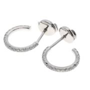 Pre-owned White Gold earrings Tiffany & Co. Pre-owned , Gray , Dames