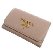 Pre-owned Fabric key-holders Prada Vintage , Beige , Dames