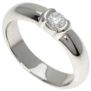 Pre-owned Platinum rings Tiffany & Co. Pre-owned , Gray , Dames