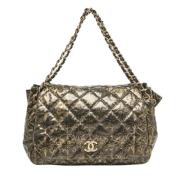 Pre-owned Nylon chanel-bags Chanel Vintage , Black , Dames