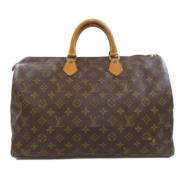 Pre-owned Fabric louis-vuitton-bags Louis Vuitton Vintage , Brown , Da...