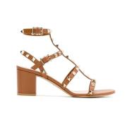 Elegante Sandalen voor Vrouwen Valentino Garavani , Brown , Dames