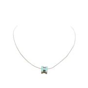 Pre-owned Metal necklaces Hermès Vintage , Gray , Dames