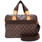 Pre-owned Fabric louis-vuitton-bags Louis Vuitton Vintage , Brown , Da...