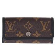 Pre-owned Fabric key-holders Louis Vuitton Vintage , Brown , Dames