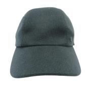 Pre-owned Canvas hats Hermès Vintage , Green , Unisex