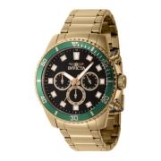 Pro Diver Quartz Horloge - Zwarte Wijzerplaat Invicta Watches , Yellow...