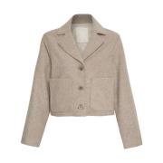 Korte jas Boone 18443 Josia Moss Copenhagen , Beige , Dames