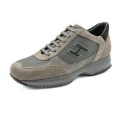 Interactieve Sneakers voor Mannen Verhogen Stijl Hogan , Gray , Heren