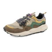 Heren Sneakers Yamano 3 Uni Kaiso Flower Mountain , Multicolor , Heren