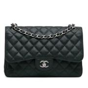 Pre-owned Leather shoulder-bags Chanel Vintage , Black , Dames