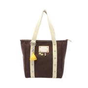 Pre-owned Canvas louis-vuitton-bags Louis Vuitton Vintage , Brown , Da...