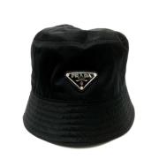 Pre-owned Nylon hats Prada Vintage , Black , Dames