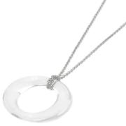 Pre-owned Platinum necklaces Tiffany & Co. Pre-owned , Gray , Dames