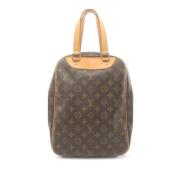 Pre-owned Canvas handbags Louis Vuitton Vintage , Brown , Dames