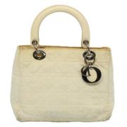 Pre-owned Nylon dior-bags Dior Vintage , White , Dames