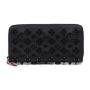 Pre-owned Leather wallets Christian Louboutin Pre-owned , Black , Dame...