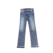 Slim Fit Jeans met Logo Details Jacob Cohën , Blue , Dames